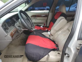 2008 Mercury Grand Marquis LS with VIN 2MEHM75V38X609387, listed as a Copart auction lot 53736825 with Not Provided miles and Salvage Title. Bid and sale history available at DreamBid. Image 7.