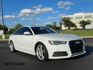 2016 Audi A6 Premium Plus with VIN WAUGFAFC9GN006491, listed as a Copart auction lot 62223315 with 100,771 mi miles and Clean title. Bid and sale history available at DreamBid. Image 1.