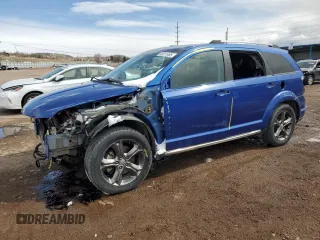 2015 Dodge Journey Crossroad z VIN 3C4PDDGG7FT677491, wystawiony jako Copart lot #49511465 z przebiegiem 150 298 mil mil oraz Szkoda całkowita • Salvage title. Historia ofert i sprzedaży dostępna na DreamBid. Obrazek 1.