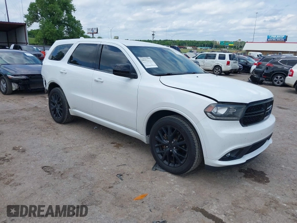 2015 Dodge Durango SXT with VIN 1C4RDHAG1FC201323, listed as a IAAI auction lot 42376596 with 139,805 mi miles and . Bid and sale history available at DreamBid. Image 1.