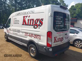 2019 Ford Transit with VIN 1FTYR2CM0KKB82003, listed as a IAAI auction lot 42693012 with 76,937 mi miles and . Bid and sale history available at DreamBid. Image 3.