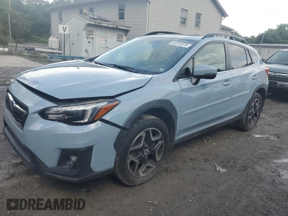 2018 Subaru Crosstrek Limited with VIN JF2GTAMC7JH322154, listed as a Copart auction lot 60253975 with 105,015 mi miles and Salvage title. Bid and sale history available at DreamBid. Image 1.