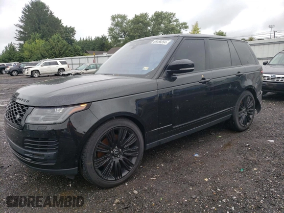 2022 Land Rover Range Rover Westminster z VIN SALGS2RU3NA467014, wystawiony jako Copart lot #66455254 z przebiegiem 48 275 mil mil oraz Szkoda całkowita • Salvage title. Historia ofert i sprzedaży dostępna na DreamBid. Obrazek 1.