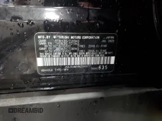 2022 Mitsubishi Outlander SE with VIN JA4J4UA8XNZ086077, listed as a Copart auction lot 55112805 with 39,859 mi miles and Salvage title. Bid and sale history available at DreamBid. Image 14.