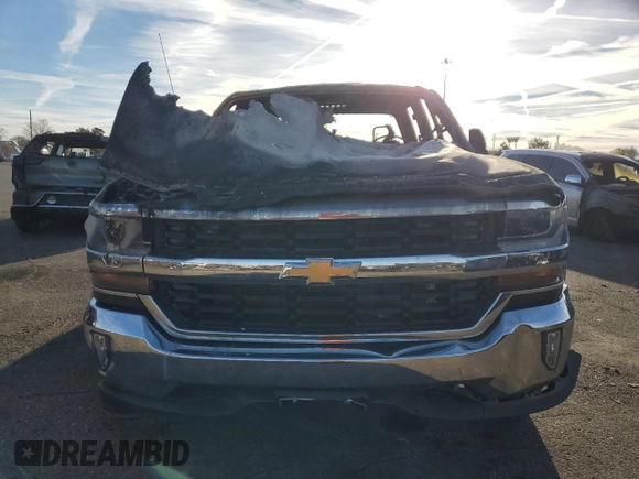 2016 Chevrolet Silverado 1500 LT with VIN 1GCUKREC6GF188467, listed as a Copart auction lot 80295804 with Not Provided miles and Salvage Title. Bid and sale history available at DreamBid. Image 5.