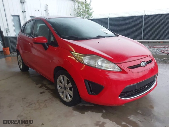2012 Ford Fiesta SE with VIN 3FADP4EJ4CM215670, listed as a IAAI auction lot 41980900 with 87,874 mi miles. Bid and sale history available at carsss.com. Image 1.