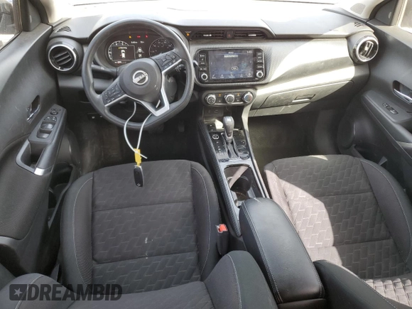 2023 Nissan Kicks SV with VIN 3N1CP5CV5PL558682, listed as a Copart auction lot 48479315 with 21,903 mi miles and Salvage Title. Bid and sale history available at DreamBid. Image 8.