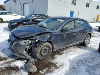 2014 Mazda 3 i Sport with VIN 3MZBM1K73EM122186, listed as a Copart auction lot 47986385 with 190,305 mi miles and Salvage Title. Bid and sale history available at DreamBid. Image 1.