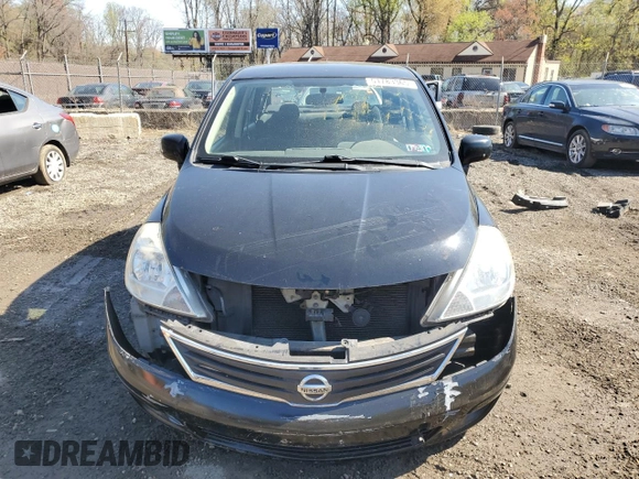 2011 Nissan Versa 1.8 S with VIN 3N1BC1AP1BL445678, listed as a Copart auction lot 51783365 with 107,807 mi miles and Salvage Title. Bid and sale history available at carsss.com. Image 5.