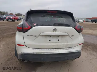 2021 Nissan Murano SV with VIN 5N1AZ2BJ7MC102519, listed as a IAAI auction lot 41491613 with 118,736 mi miles. Bid and sale history available at carsss.com. Image 16.