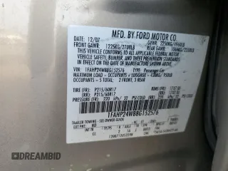 2008 Ford Taurus SEL with VIN 1FAHP24W88G152576, listed as a Copart auction lot 78366874 with 162,467 mi miles and Salvage Title. Bid and sale history available at carsss.com. Image 13.