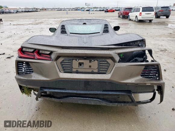 2021 Chevrolet Corvette 3LT with VIN 1G1YC2D45M5104696, listed as a Copart auction lot 51656165 with 23,973 mi miles and Salvage Title. Bid and sale history available at carsss.com. Image 6.