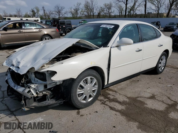 2006 Buick LaCrosse CX with VIN 2G4WC552761241667, listed as a Copart auction lot 51165105 with 153,452 mi miles and Salvage Title. Bid and sale history available at carsss.com. Image 1.