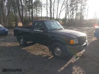 2002 Ford Ranger XL with VIN 1FTYR10D02TA08408, listed as a IAAI auction lot 41599063 with 248,040 mi miles. Bid and sale history available at carsss.com. Image 1.