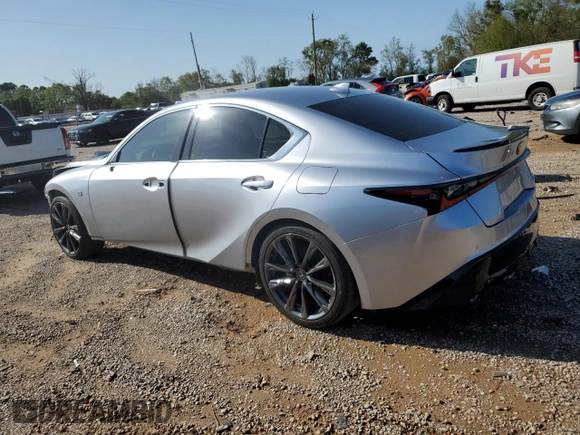 2023 Lexus IS 350 F Sport with VIN JTHGZ1B20P5064236, listed as a Copart auction lot 50490085 with 28,686 mi miles and Salvage title. Bid and sale history available at DreamBid. Image 2.
