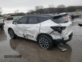 2025 Chevrolet Blazer RS with VIN 3GNKBERS0SS101529, listed as a Copart auction lot 85469464 with 8,093 mi miles and Salvage title. Bid and sale history available at DreamBid. Image 2.