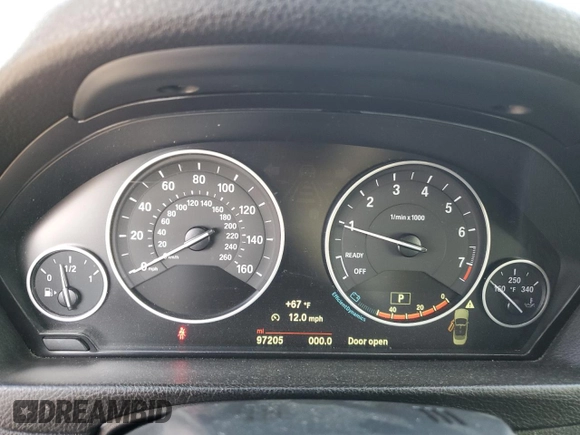 2015 BMW 4 Series 428i with VIN WBA3V7C53F5A24500, listed as a Copart auction lot 81058994 with 97,205 mi miles and Salvage Title. Bid and sale history available at carsss.com. Image 9.