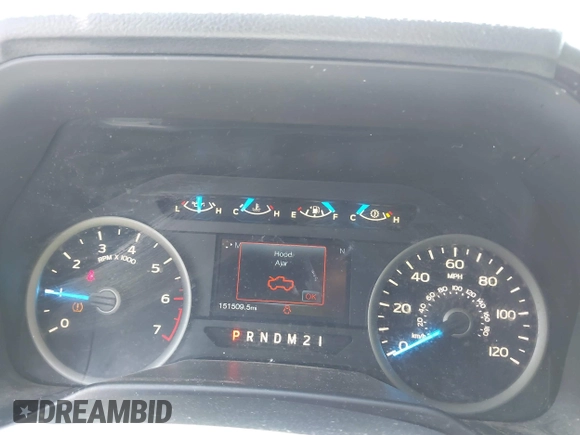 2016 Ford F-150 XLT with VIN 1FTEW1EF6GKE55103, listed as a IAAI auction lot 42518249 with 151,509 mi miles and . Bid and sale history available at DreamBid. Image 7.