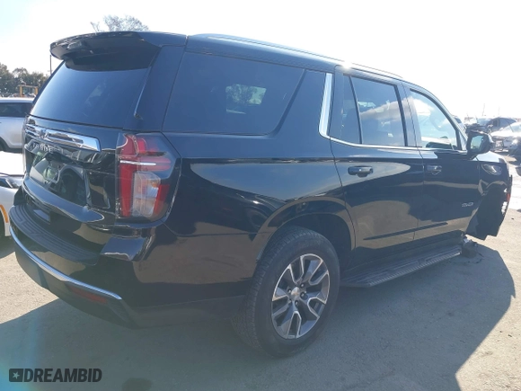 2022 Chevrolet Tahoe LS with VIN 1GNSCMKD6NR346264, listed as a IAAI auction lot 41301036 with 40,742 mi miles. Bid and sale history available at carsss.com. Image 4.