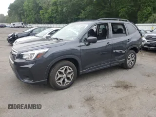 2019 Subaru Forester Premium with VIN JF2SKAGC5KH585978, listed as a Copart auction lot 62515105 with 44,558 mi miles and Salvage title. Bid and sale history available at DreamBid. Image 1.