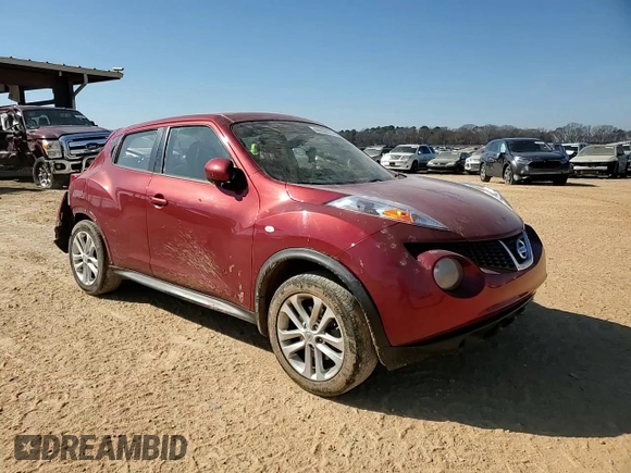2013 Nissan Juke S with VIN JN8AF5MR9DT222005, listed as a Copart auction lot 46606875 with 0 mi miles and Salvage Title. Bid and sale history available at carsss.com. Image 12.