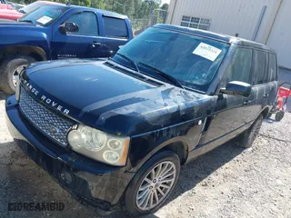 2007 Land Rover Range Rover SC with VIN SALMF13497A239791, listed as a IAAI auction lot 42035328 with 1 mi miles. Bid and sale history available at carsss.com. Image 2.