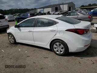 2016 Hyundai Elantra SE z VIN 5NPDH4AE9GH747041, wystawiony jako Copart lot #53665105 z przebiegiem 96 199 mil mil oraz Szkoda całkowita • Salvage title. Historia ofert i sprzedaży dostępna na DreamBid. Obrazek 2.
