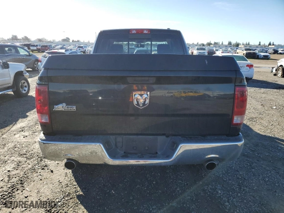 2010 Dodge Ram 1500 SLT with VIN 1D7RB1GT6AS208015, listed as a Copart auction lot 45775735 with 185,726 mi miles and Salvage Title. Bid and sale history available at carsss.com. Image 6.