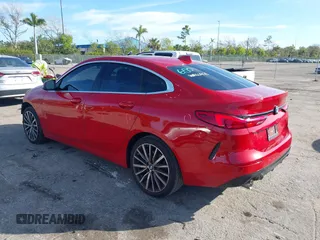 2022 BMW 2 Series 228i with VIN WBA53AK00N7K04325, listed as a IAAI auction lot 41430069 with 17,991 mi miles and . Bid and sale history available at carsss.com. Image 3.
