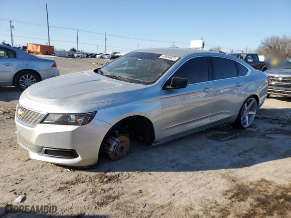 2016 Chevrolet Impala LS with VIN 2G11X5SA3G9185348, listed as a Copart auction lot 45858625 with 138,203 mi miles and Salvage Title. Bid and sale history available at carsss.com. Image 1.