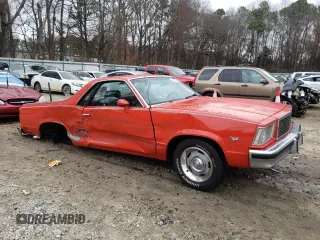 1978 Chevrolet El Camino z VIN 1W80L8D444539, wystawiony jako Copart lot #44156805 z przebiegiem 46 718 mil mil oraz Szkoda całkowita • Salvage title. Historia ofert i sprzedaży dostępna na DreamBid. Obrazek 4.