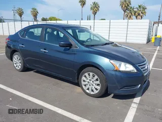 2014 Nissan Sentra S with VIN 3N1AB7APXEY242829, listed as a IAAI auction lot 42161249 with 164,001 mi miles and . Bid and sale history available at DreamBid. Image 1.
