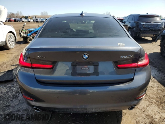 2021 BMW 3 Series 330i xDrive with VIN 3MW5R7J05M8B51153, listed as a Copart auction lot 51162025 with 35,244 mi miles and Clean Title. Bid and sale history available at carsss.com. Image 6.