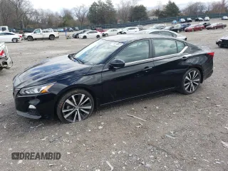2022 Nissan Altima 2.5 SR with VIN 1N4BL4CV2NN384734, listed as a Copart auction lot 49316655 with 22,970 mi miles and Salvage Title. Bid and sale history available at carsss.com. Image 1.