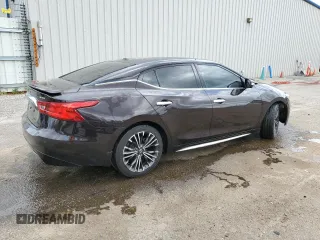 2016 Nissan Maxima SV with VIN 1N4AA6APXGC389289, listed as a Copart auction lot 51057215 with 140,532 mi miles and Salvage Title. Bid and sale history available at DreamBid. Image 3.