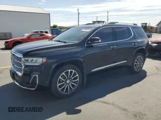 2020 GMC Acadia Denali with VIN 1GKKNXLS3LZ156392, listed as a Copart auction lot 61778675 with 49,701 mi miles and Salvage title. Bid and sale history available at DreamBid. Image 1.