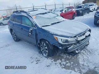 2015 Subaru Outback Limited z VIN 4S4BSALC6F3328170, wystawiony jako IAAI lot #41356431 z przebiegiem 100 898 mil mil oraz . Historia ofert i sprzedaży dostępna na DreamBid. Obrazek 1.