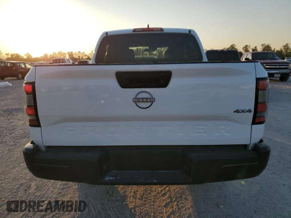 2024 Nissan Frontier S with VIN 1N6ED1EK5RN619667, listed as a Copart auction lot 81490124 with 1,422 mi miles and Salvage title. Bid and sale history available at DreamBid. Image 6.