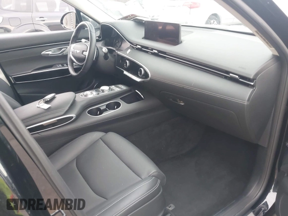 2025 Genesis GV70 2.5T with VIN KMUMADTB7SU199933, listed as a IAAI auction lot 42500513 with 15,384 mi miles and . Bid and sale history available at DreamBid. Image 5.