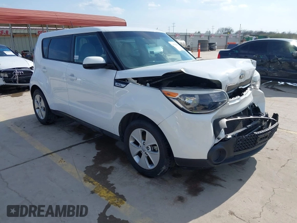 2015 Kia Soul with VIN KNDJN2A20F7134864, listed as a IAAI auction lot 41568503 with 89,627 mi miles and . Bid and sale history available at DreamBid. Image 1.