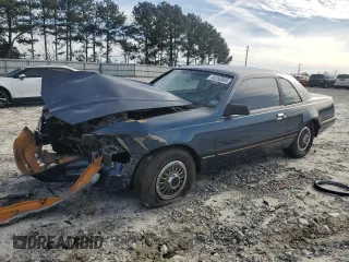 1987 Ford Thunderbird with VIN 1FABP6034HH188123, listed as a Copart auction lot 45752805 with 0 mi miles and Salvage Title. Bid and sale history available at carsss.com. Image 1.