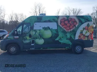 2017 Ram ProMaster Cargo with VIN 3C6TRVDG7HE522285, listed as a IAAI auction lot 41772300 with 136,645 mi miles and . Bid and sale history available at carsss.com. Image 14.