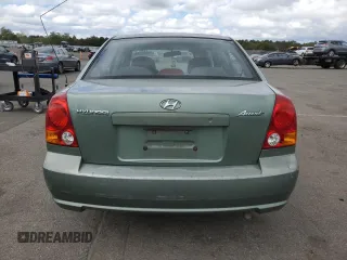 2003 Hyundai Accent GL with VIN KMHCG45CX3U497134, listed as a Copart auction lot 70932594 with 107,980 mi miles and Clean Title. Bid and sale history available at carsss.com. Image 6.