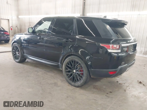 2016 Land Rover Range Rover Sport Dynamic with VIN SALWR2EF9GA108834, listed as a IAAI auction lot 42032025 with 83,337 mi miles and . Bid and sale history available at DreamBid. Image 3.