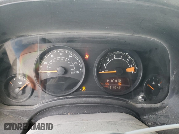 2014 Jeep Patriot Latitude with VIN 1C4NJRFB4ED892754, listed as a Copart auction lot 46517945 with 161,042 mi miles and Salvage title. Bid and sale history available at DreamBid. Image 9.