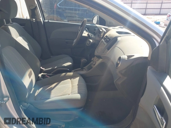 2013 Chevrolet Sonic LT with VIN 1G1JC5SB9D4195899, listed as a IAAI auction lot 42088459 with Not Provided miles and . Bid and sale history available at DreamBid. Image 5.
