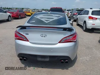 2016 Hyundai Genesis Coupe R-Spec with VIN KMHHU6KJ4GU134671, listed as a IAAI auction lot 42305705 with 47,854 mi miles and . Bid and sale history available at DreamBid. Image 16.