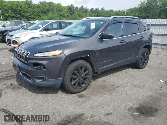 2016 Jeep Cherokee Limited with VIN 1C4PJMDB2GW148060, listed as a Copart auction lot 59027065 with 159,368 mi miles and Salvage title. Bid and sale history available at DreamBid. Image 1.