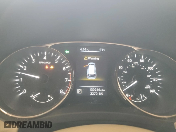 2015 Nissan Rogue SV with VIN KNMAT2MV9FP508996, listed as a Copart auction lot 52815645 with 130,246 mi miles and Non Repairable. Bid and sale history available at DreamBid. Image 9.