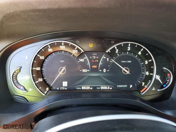 2018 BMW X3 xDrive30i with VIN 5UXTR9C51JLD60751, listed as a Copart auction lot 47440775 with 88,329 mi miles and Salvage Title. Bid and sale history available at carsss.com. Image 9.